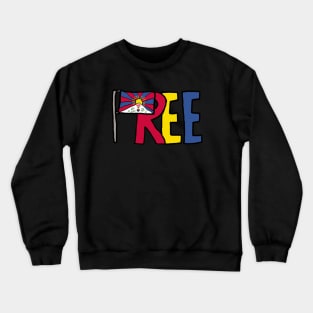 Free Tibet Crewneck Sweatshirt